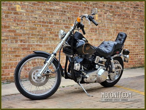 1984 FXWG Wide Glide Harley Davidson Shovelhead | motonit 2022 Harley Davidson Shovelhead, Wide Glide, Harley Davidson Chopper, Easy Rider, Vintage Motorcycles, Vintage Harley Davidson, Vintage Harley, Chopper, Harley Davidson