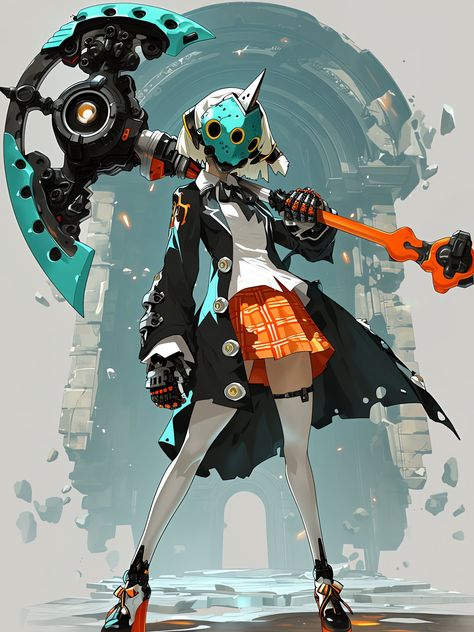 Robot Art, Game Character Design, Character Design Animation, Cyberpunk Art, Cartoon Character Design, 영감을 주는 캐릭터, Female Character Design, Character Design References, Illustration Character Design