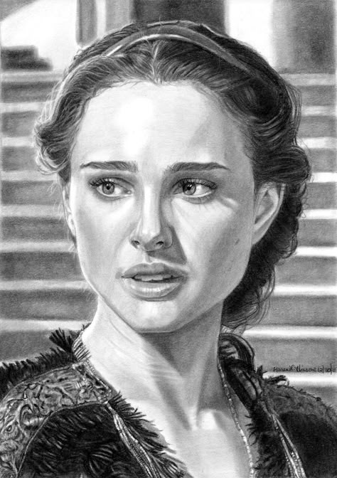 Karen Hinson Star Wars Padme Amidala Padme Skywalker, Star Wars Art Drawings, Star Wars Padme Amidala, Amidala Star Wars, Assassin's Blade, Padmé Amidala, Dark Lord Of The Sith, Star Wars Padme, Star Wars Painting