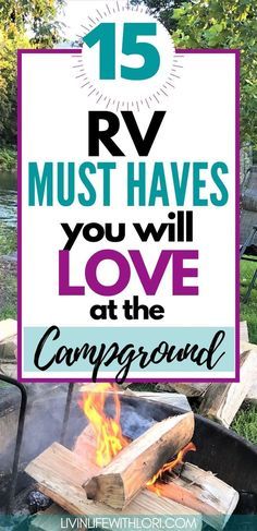 Rv Must Haves, Rv Camping Tips, Camping Must Haves, Travel Trailer Camping, Rv Adventure, Rv Accessories, Family Camping Trip, Rv Park, Camping Items