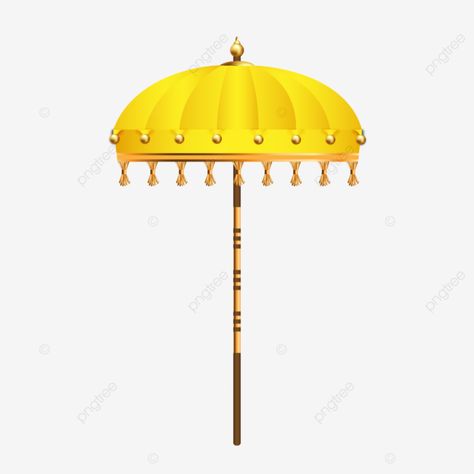 balinese nyepi decoration umbrella high detail Bali Umbrella, Umbrella Png, Interior Design Resources, Png Transparent Background, Balinese, Png Transparent, Vector File, Design Resources, 3 D