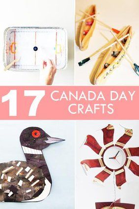 On Canada Day, teach the kids about all that makes this country great with these fun crafts! Canada For Kids, Canada Day Crafts, Canada Day Party, All About Canada, Canada Holiday, Program Ideas, True North, Lake George, Canadian Art