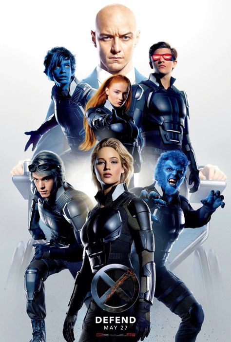 Professor X, Nightcrawler, Jean Grey, Cyclops, Quicksilver, Mystique & Beast Apocalypse Movies, Eurythmics Sweet Dreams, Xmen Apocalypse, X Men Apocalypse, X-men Apocalypse, Film Marvel, Marvel Movie Posters, Days Of Future Past, Hero Poster