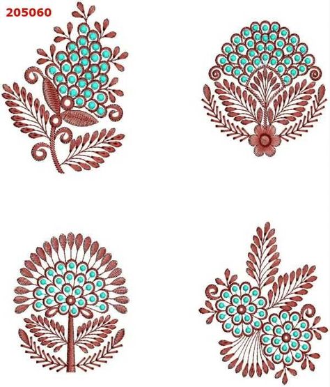 combo 4 butta embroidery design Flower Stencils Printables, Embroidery Layout, Embroidery Butta, Butta Design, Butta Embroidery, Flower Stencils, Mural Art Design, Weave Shop, Stencils Printables