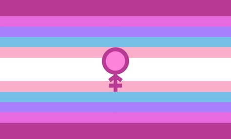 (Alternative flag) Transfems have a gender identity or presentation that is either fully or partially feminine-aligned. It’s An umbrella term that covers all diverse trans feminine identities, that range from binary to nonbinary gender identities Trans Feminine Flag, Gender Identities, Umbrella Term, Lgbt Flag, Gender Identity, Umbrella, Presentation, Flag, Love You