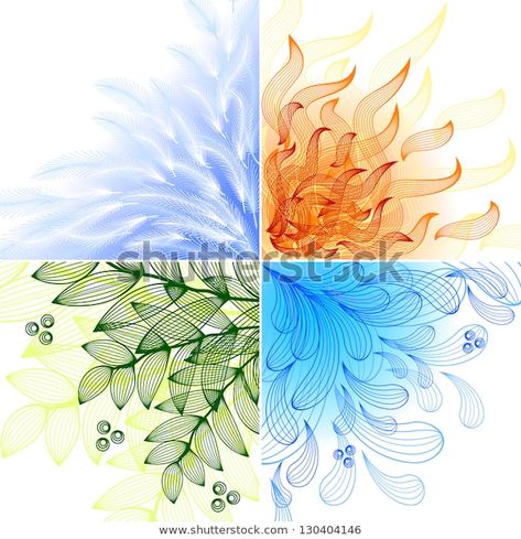 Elements Of Nature Art, Nature Background, Elements Of Nature, Nature Illustration, Nature Art, Art, Nature Illustrations, Nature