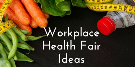 Health Fair Decorating Ideas, Health Fair Themes, Wellness Fair Ideas, Health Fair Ideas Activities, Nursing Skills Fair Ideas, Health Fair Booth Ideas, Health Fair Ideas, Workplace Wellbeing, Church Event Ideas