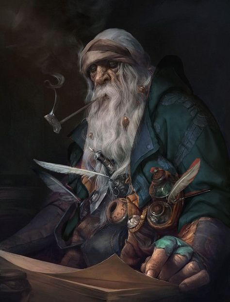 Quentin (dwarf) - a Lead Scholar from the Royal Library overseeing archaeological interest in the Tsennan Kaer Heroic Fantasy, Fantasy Portraits, Arte Fantasy, Fantasy Rpg, Fantasy Inspiration, Medieval Fantasy, Dnd Characters, Fantasy Artwork, Old Man