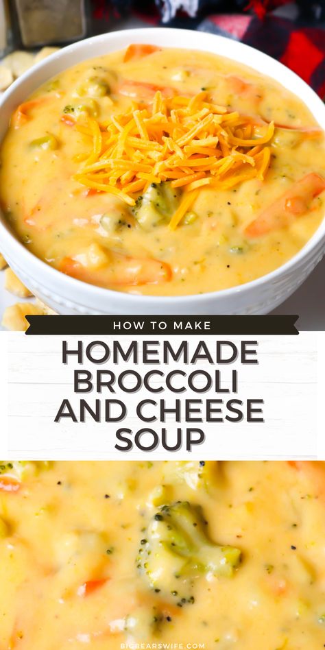 Cheeses Broccoli Soup, Brocolli And Cheese Soup Crock Pot, Broccoli Mac And Cheese Soup, Campbell's Cheddar Cheese Soup Recipes, Broccoli Cheese Soup For A Crowd, Broccoli Cheese Soup Frozen Broccoli, Campbells Cheddar Cheese Soup Recipes, Easy Broccoli And Cheese Soup, Cheddar Broccoli Soup