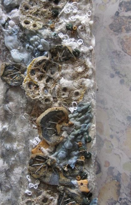 Mixed Media Embroidery, Textiles Sketchbook, A Level Textiles, Growth And Decay, Textiles Projects, Textile Fiber Art, Encaustic Art, Textile Crafts, A Level Art