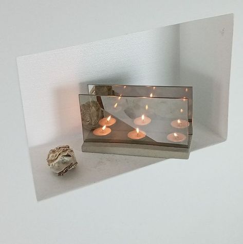 Infinity Candle, Candle Sconces, Candle Holders, Wall Lights, Candles, Wall, Home Decor, Home Décor