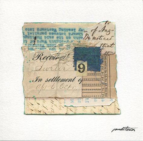 Postage Stamp Collage Art, Pamela Towns, Rieko Koga, Postage Stamp Collage, Old Book Cover, Postage Stamps Collage, Stamp Collage, Collage Decoupage, Payment Receipt