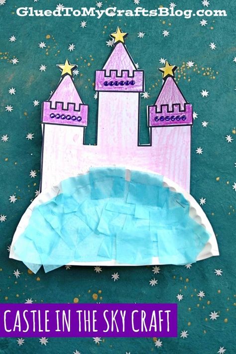 Sand Castle Craft, Castle Art Projects, Cinderella Crafts, Ballet Crafts, Infant Curriculum, Princess Activities, Summer Camp Art, Castle Crafts, Fairy Tale Crafts