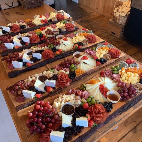 Cheese And Cracker Wedding Display, Wedding Charcuterie Board On Each Table, Cheese Board Table Display, Charcuterie Board Table Centerpiece, Charcuterie Wedding Board, Meat And Cheese Board Wedding, Wedding Charcuterie Table Centerpieces, Wedding Charcuterie Boards, Charcuterie Centerpiece Wedding