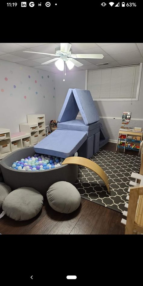 Baby Play Areas, Basement Ideas Bar, Basement Fireplace, Kids Play Spaces, Basement Remodel Diy, Baby Playroom, Basement Playroom, Finished Basement Ideas, Toddler Playroom