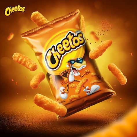 Cheetos 🔥 . #cheetos #snacks #chips #tiger #socialmediadesign #design #photoshop Food Creative Ads Ideas, Snack Poster Design, Cheetos Wallpaper, Chips Ads, Chips Packaging, Snacks Chips, Chip Packaging, Drinks Packaging, Food Ad