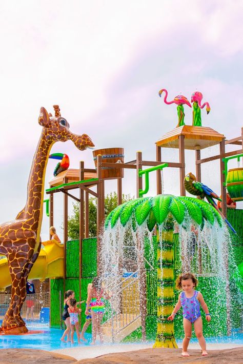 Wichita's Newest Attraction: Tanganyika Falls Splash Park Opens May 31, 2021 Tires Playground, Backyard Waterslide, Dreamy Pools, Bad Inspo, Water Park Ideas, Tire Playground, Fun Water Parks, Vision Bored, Splash Zone