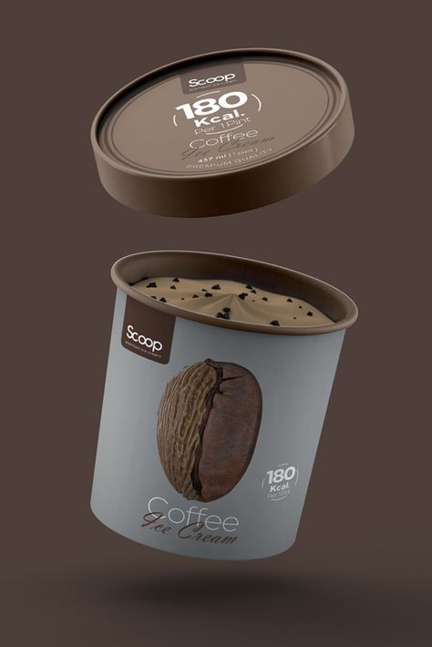 This is ice cream packaging design idea for inspiration | ice cream | ice cream packaging design | cream packaging design | ice cream packaging ideas | creative packaging design | best packaging design | Premium Ice Cream Packaging, Ice Cream Cup Design Packaging, Ice Cream Cup Design, Ice Cream Cups Design, Premium Packaging Design, Snack Packaging Design, Ice Cream Packaging Design, Cream Packaging Design, Snack Packaging