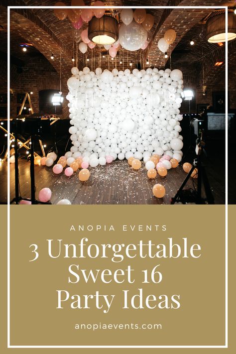 Sweet 16 party ideas and themes Ideas For Sweet Sixteen Party, Sweet 16 Glam Party Ideas, Modern Sweet 16 Party Ideas, Planning A Sweet 16 Party, Super Sweet 16 Party Ideas, Sixteenth Birthday Themes, Sweet Sixteen Outdoor Party Ideas, Sweet 16 Party Ideas 2023, Unique Sweet 16 Party Ideas