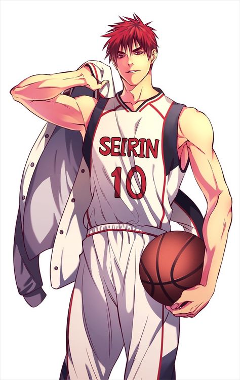 Athletes Reference, Kiyoshi Teppei, Taiga Kagami, Kagami Kuroko, Basketball Drawings, Kuroko Basketball, Kagami Taiga, Il Re Leone, Kuroko Tetsuya