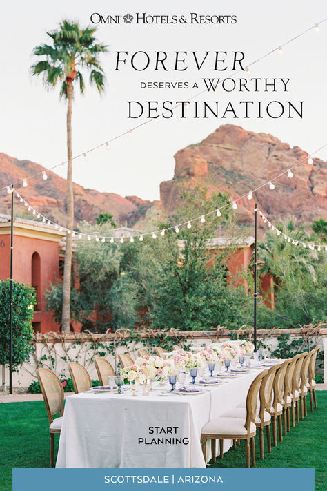 Scottsdale Wedding Venues, Hotel Wedding Receptions, Intimate Reception, Reception Planning, Seating Arrangement Wedding, Wedding Planning Details, Scottsdale Resorts, Dollar Tree Wedding, Themed Wedding Decorations