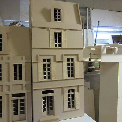 French Doll House, Large Dolls House, French Town, Town House, Toy Rooms, Room Box, Miniature Model, French House, Kit Homes