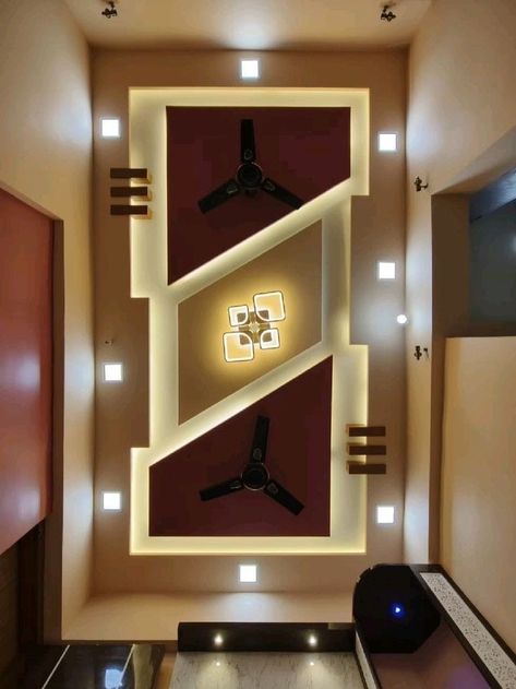 Bedroom Design Sealing, Pop Sealing Design For Hall, Seling Design For Bedroom, Hall Selling Design, Hall Pop Ceiling Design With 2 Fans Latest, Selling Design Hall, Pop False Ceiling Design For Hall Modern, Pop Design For Hall With 2 Fans, Hall Pop Ceiling Design