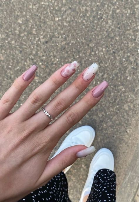 Wow Nails, Hello Nails, Casual Nails, Blush Nails, Soft Nails, Classy Nails, Funky Nails, Pretty Acrylic Nails, Valentines Nails