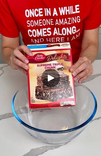 Cake Box Brownies Recipes, Brownie Mix Hacks Boxes, Brownies Recipe Videos, Brownie Box Mix Hacks, Boxed Brownies Better Ideas, Box Brownie Recipes Improve, Boxed Brownie Hacks, Brownie Mix Hacks, Boxed Brownies Better