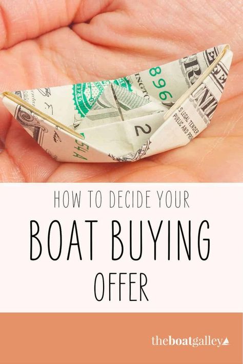 Sep 18, 2020 - Everyone wants to know what to offer for a boat that they want to buy. Rather than a rule of thumb, here are 8 things to take into consideration. Liveaboard Boats, Boat Galley, Boating Tips, Buy A Boat, Things To Keep In Mind, Rule Of Thumb, Catamaran, The Boat, Boating