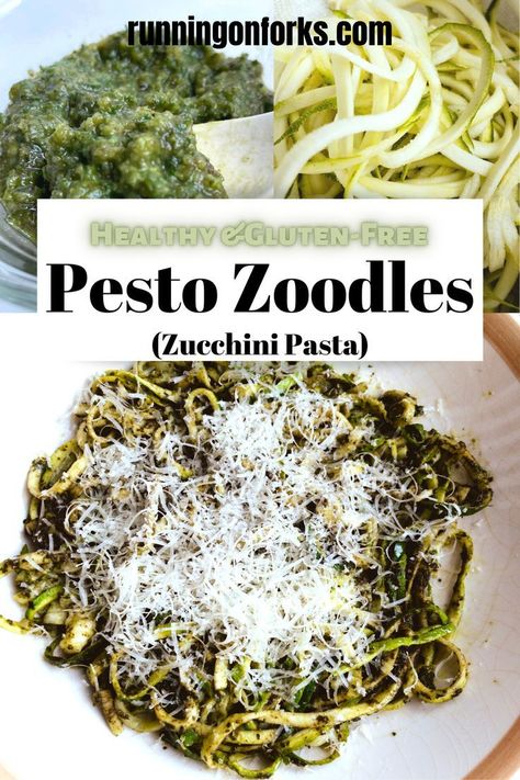 How To Make Zoodles, Zoodles Recipe, Pesto Zoodles, Gluten Free Pesto, Zucchini Meatballs, Spiralized Zucchini, Vegan Substitutes, Zoodle Recipes, Zucchini Pasta