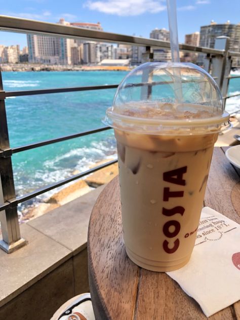 Costa Coffee Aesthetic, Costa Drinks, Drink Pic, Costa Cafe, Costa Coffee, Creative Wedding Gifts, Coffee Obsession, Sweet Drinks, Coffee Aesthetic