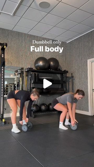 WOMEN FITNESS/HOMEWORK OUT/BUSY MOM/GYM on Instagram: "Dumbbell ONLY full body  Hey team !! Hope you’re all well 🤍 today we’ve got a quick & efficient dumbbell only full body circuit for you to try! You only need 2 dumbbells for this one so it’s great for anyone who prefers home workouts / has access to limited equipment!  Workout details; ⏰45 scs on | 10 scs off - REPEAT X4  @zoandemfit  #fullbodyworkout#womenfitnessmotivation #homeworkoutsforwomen #kettleworkout #workoutmotivation #fyp" Full Body Circuit Workout, Full Body Dumbbell Workout, Full Body Circuit, Equipment Workout, Fitness Guide, Dumbell Workout, Full Body Workout At Home, Online Fitness Coaching, Gym Weights