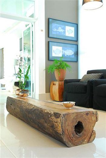 liking the log coffee table. Log Coffee Table, Interior Design Per La Casa, Log Furniture, Design Del Prodotto, A Living Room, Diy Table, Beautiful Furniture, Rustic Furniture, Home Fashion