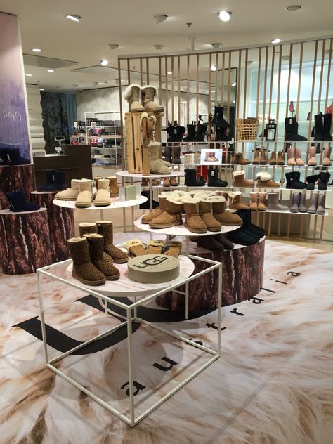 Welcome to take a look at our new amazing UGG pop up at women's shoe department!   Image captured at Stockmann Helsinki flagship store Ugg Store, Department Store, Helsinki