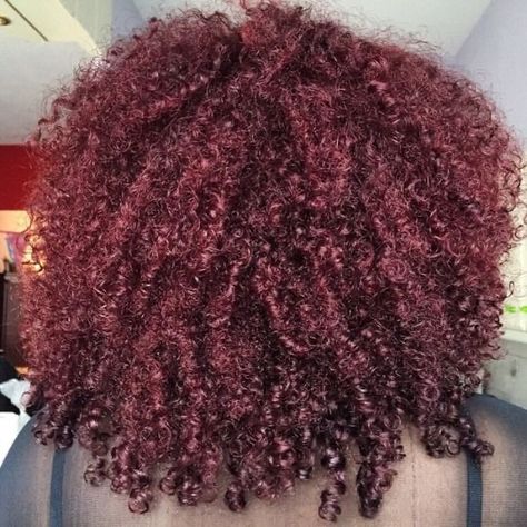 Maroon Natural Hair, Natural Burgundy Hair Black Women, Plum Natural Hair Black Women, Burgundy Hair Natural Black Women, Dark Red Natural Hair, Red Hair Black Women, Burgundy Natural Hair, Burgundy Curly Hair, Long Natural Curls