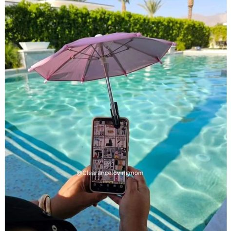 🔥AMAZON DEALS🔥 Did I buy a phone umbrella? 😆 🤣 trying to keep my phone cool and the glare off my phone in 115 degree weather. I like this one because it easily clips to your phone and you can move it around your phone depending on where the sun is. It comes in multiple colors. I didn't even know this was a thing until a follower asked me to find her one... 🙃 lol . A F F I L I A T E L I N K Phone Umbrella, Move It, Amazon Deals, My Phone, A Thing, Umbrella, The Sun, Things To Come, Sun