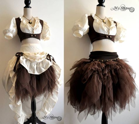 Bohemian Steampunk / Summer by myoppa-creation on DeviantArt Airship Pirate, Wizard Fashion, Pirate Ideas, Corset Fashion Outfits, Fantasy Clothes, Steampunk Dress, Style Steampunk, Corset Fashion, Steampunk Costume