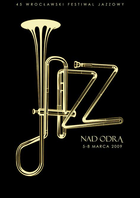 Arte Jazz, Inspiration Typographie, Band Nerd, Graphic Design Collection, Jazz Poster, Jazz Art, 타이포그래피 포스터 디자인, Inspiring Photography, Poster Design Inspiration