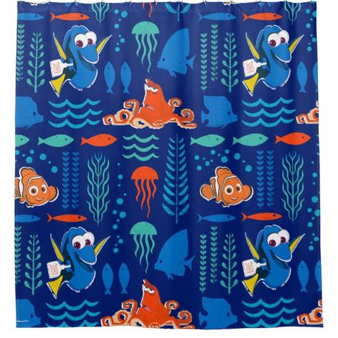 Finding Nemo Bathroom, Nemo Bathroom, Bathroom Simple, Dorm Decor Ideas, Dory Nemo, Kids Bathroom Ideas, Top Gifts For Kids, Sea Pattern, Baby Bathroom