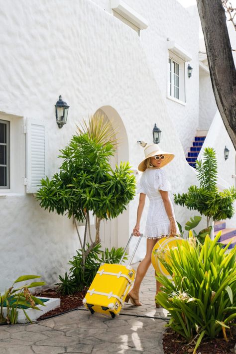 White Bandeau Dress, Old Money Aesthetic Outfit, Hot Pink Butterfly, Old Money Fashion, Kid Friendly Restaurants, Money Fashion, St Maarten, Revolve Dresses, Caribbean Vacations