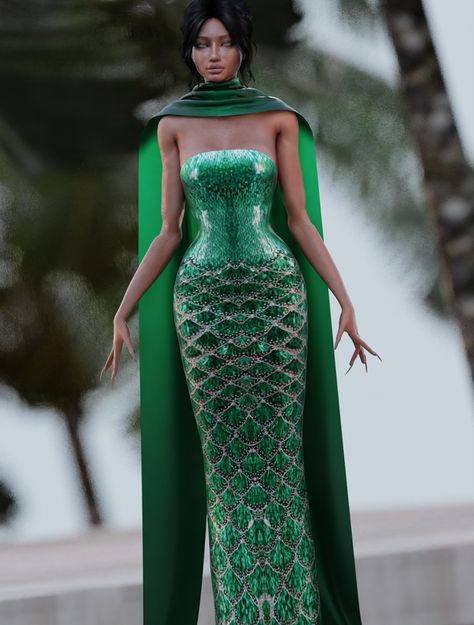 Mably Store | creating 3D CREATOR- BLENDER FASHION Clothes | Patreon Gown Sims 4 Cc Patreon, Mably Store Sims 4, Sims 4 Dress Patreon, Blender Fashion, Sims Dress, Pelo Sims, Sims 4 Dresses, Green Gown, Sims Hair