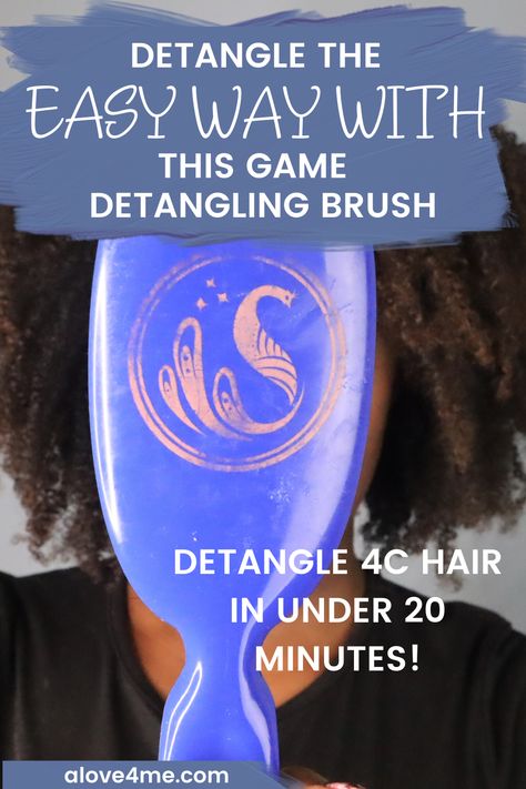 Hair After Braids, Detangle Matted Hair, Hair Detangle, Detangling Natural Hair, Matted Hair, Iron Hair, Paddle Brush, Natural Hairstyles For Kids, 4c Natural