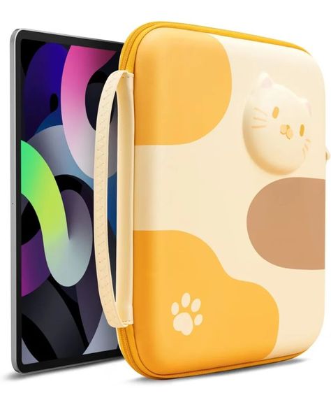 For product link check out our 'Amazon Finds' in the Story Highlights. Happy shopping! 🎉 Protect your iPad Pro or iPad Air in style with this adorable 11-inch tablet sleeve featuring a cute cat design! Shockproof and durable, this sleeve is compatible with iPad Pro (2021/2020/2018), iPad Air 4/3, and iPad 2020/2019. Carry it comfortably with the included hand strap. Keep your device safe and showcase your love for cats wherever you go!" #iPadPro #iPadAir #TabletSleeve #CuteCat #ShockproofC... Ipad Pro 2021, Pocket Folders, Can Storage, Ipad Air Case, Ipad Accessories, Tablet Sleeve, Hand Strap, Velvet Material, Tablet Case