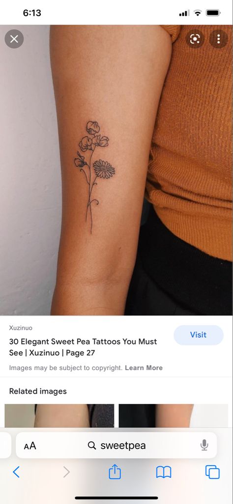 Flower Sibling Tattoos, April And May Birth Flower Tattoo Together, April Birth Flower Bouquet Tattoo, Simple Birth Flower Tattoo, April And May Birth Flower Tattoo, April Birth Month Tattoo, Flower With Word Stem Tattoo, April Flower Tattoo Birth Month, April Tattoo Ideas Birth Month