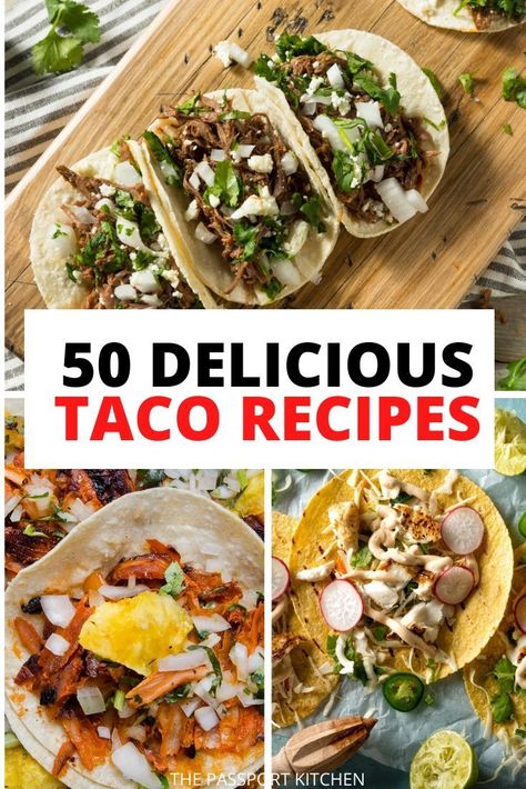 Delicious Taco Recipes, Asian Mexican Fusion Recipes, Mexican Taco Recipes, Fusion Foods, Street Tacos Recipe, Fusion Tacos, Tasty Tacos Recipe, Taco Recipes Mexican, Pork Belly Tacos