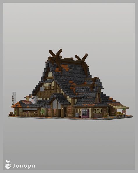 Minecraft build of a cozy Asian styled tavern/house. Cozy Tavern, Minecraft Bases, Minecraft Base, Japanese Buildings, Minecraft Mansion, Minecraft Structures, Minecraft Cottage, Cute Minecraft Houses, Minecraft Plans