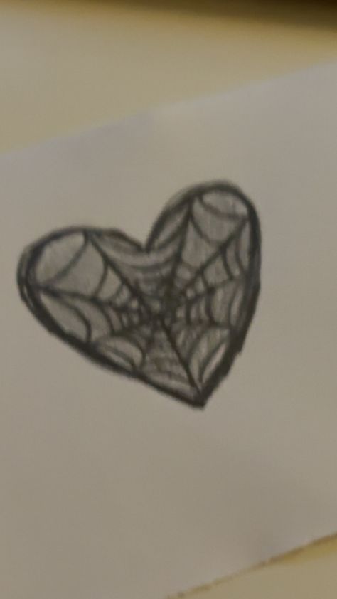 i think i want to draw more #spiderman #heart #drawing #web #love Spiderman Heart, Hearts Astethic, Heart Web, Small Doodle, Heart Doodle, Heart Sketch, Want To Draw, Doodles Drawings, Heart Drawing