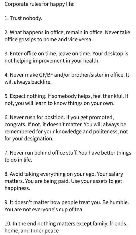 Rules At Workplace, No Friends At Work Quotes, Work Rules Quotes, Be Professional At Work Quotes, Work Conflict Quotes, Feeling Inadequate Quotes Work, Office Bully Quotes, Replaceable At Work Quotes, Corporate Life Quotes