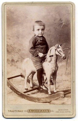 Boy On Rocking Horse | by josefnovak33 Horse Hay, Rocking Horse Toy, Vintage Fisher Price Toys, Vintage Children Photos, Hobby Horses, Wooden Horse, Toy Horse, Carousel Horses, Vintage Fisher Price